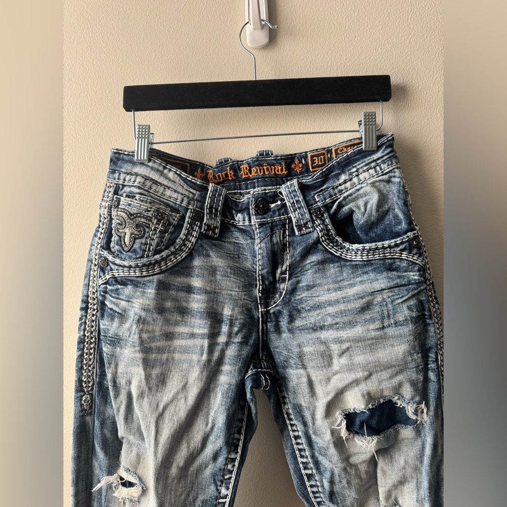 Rock Revival Chason Slim Straight Stretch Jean - Picture 5 of 10